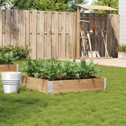 Jardinieră de grădină, 100 x 100 cm, lemn masiv de pin GartenMobel Dekor