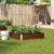 Jardinieră de grădină, maro, 100x100 cm, lemn masiv de pin GartenMobel Dekor