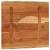 Blat de masă pătrată 40x40x3,8 cm lemn masiv acacia margine vie GartenMobel Dekor