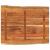 Blat masă 90x80x3,8 cm dreptunghiular lemn acacia margine vie GartenMobel Dekor