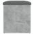 Bancă de depozitare, gri beton, 62x42x45 cm, lemn prelucrat GartenMobel Dekor