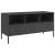 Dulap TV, negru, 100,5x39x50,5 cm, oțel laminat la rece GartenMobel Dekor