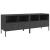 Dulap TV, 2 buc., negru, 68x39x50,5 cm, oțel laminat la rece GartenMobel Dekor