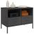 Dulap TV, 2 buc., negru, 68x39x50,5 cm, oțel laminat la rece GartenMobel Dekor