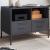 Dulap TV, antracit, 68x39x50,5 cm, oțel laminat la rece GartenMobel Dekor