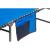 Sezlong pentru gradina, metalic, reglabil, cu tetiera, buzunar lateral, albastru, 188x55x27 cm, Bogota GartenVIP DiyLine