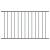 Panou de gard, antracit, 1,7x0,75 m, oțel vopsit electrostatic GartenMobel Dekor