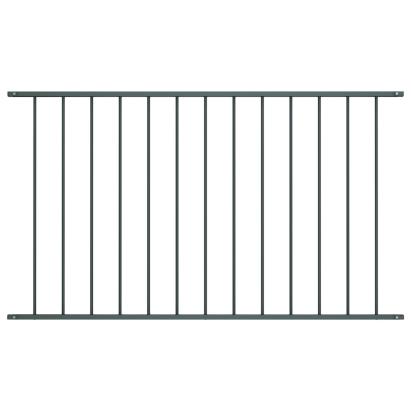 Panou de gard, antracit, 1,7x0,75 m, oțel vopsit electrostatic GartenMobel Dekor