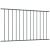 Panou de gard, antracit, 1,7 x 1 m, oțel vopsit electrostatic GartenMobel Dekor