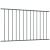 Panou de gard, antracit, 1,7x1,25 m, oțel vopsit electrostatic GartenMobel Dekor