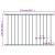 Panou de gard, antracit, 1,7x1,25 m, oțel vopsit electrostatic GartenMobel Dekor