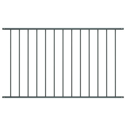 Panou de gard, antracit, 1,7x1,25 m, oțel vopsit electrostatic GartenMobel Dekor