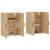 Dulapuri montate pe perete, 2 buc, stejar sonoma, 69,5x34x90 cm GartenMobel Dekor