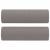 Set de canapele cu perne, 2 piese, gri taupe, textil GartenMobel Dekor