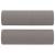 Set de canapele cu perne, 2 piese, gri taupe, textil GartenMobel Dekor
