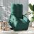 Fotoliu electric rabatabil cu ridicare, verde închis, textil GartenMobel Dekor