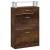 Pantofar, stejar fumuriu, 63x24x104 cm, lemn prelucrat GartenMobel Dekor