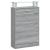 Pantofar, gri sonoma, 63x24x104 cm, lemn prelucrat GartenMobel Dekor