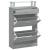 Pantofar, gri sonoma, 63x24x104 cm, lemn prelucrat GartenMobel Dekor