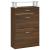 Pantofar, stejar maro, 63x24x104 cm, lemn prelucrat GartenMobel Dekor