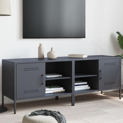 Dulapuri TV, 2 buc., antracit, 68x39x50,5 cm, oțel GartenMobel Dekor