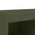Dulap înalt, verde măsliniu, 68,5x39x111,5cm, oțel laminat rece GartenMobel Dekor