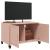 Dulap TV, roz, 68x39x43,5 cm, oțel laminat la rece GartenMobel Dekor
