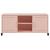 Dulap TV, roz, 100,5x39x43,5 cm, oțel laminat la rece GartenMobel Dekor