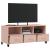 Dulap TV, roz, 100,5x39x43,5 cm, oțel laminat la rece GartenMobel Dekor