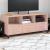 Dulap TV, roz, 100,5x39x43,5 cm, oțel laminat la rece GartenMobel Dekor