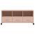 Dulap TV, roz, 100,5x39x43,5 cm, oțel laminat la rece GartenMobel Dekor