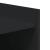 Pantofar, negru, 52x37,5x100 cm, lemn prelucrat GartenMobel Dekor