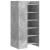 Pantofar, gri beton, 52x37,5x100 cm, lemn prelucrat GartenMobel Dekor
