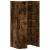 Pantofar, stejar fumuriu, 52x37,5x100 cm, lemn prelucrat GartenMobel Dekor