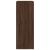 Pantofar, stejar maro, 52x37,5x100 cm, lemn prelucrat GartenMobel Dekor
