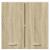 Dulap suspendat, stejar Sonoma, 60x31x60 cm, PAL GartenMobel Dekor