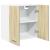Dulap suspendat, stejar Sonoma, 60x31x60 cm, PAL GartenMobel Dekor