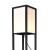 Lampa de podea, lux.pro, Stapleford, 160 x 26 x 26 cm, lemn, plastic, 1 x E27, max. 60W negru, alb HausGarden Leisure