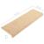 Covorașe scări autoadezive 15 buc. bej deschis 65x21x4 cm sisal GartenMobel Dekor