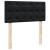 Pat box spring cu saltea, negru, 100x200 cm, catifea GartenMobel Dekor