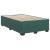 Pat box spring cu saltea, verde închis, 120x190 cm, catifea GartenMobel Dekor