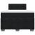 Pat box spring cu saltea, negru, 120x190 cm, catifea GartenMobel Dekor
