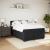 Pat box spring cu saltea, negru, 140x190 cm, catifea GartenMobel Dekor