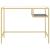 Birou de calculator transparent 100x36x74 cm sticlă securizată GartenMobel Dekor