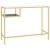 Birou de calculator transparent 100x36x74 cm sticlă securizată GartenMobel Dekor