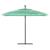 Umbrelă soare de grădină cu stâlp din oțel verde 290x290x238 cm GartenMobel Dekor