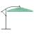 Umbrelă soare de grădină cu stâlp din oțel verde 290x290x238 cm GartenMobel Dekor