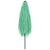 Umbrelă soare de grădină cu stâlp din oțel verde 248x248x248 cm GartenMobel Dekor
