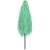 Umbrelă soare de grădină cu stâlp din oțel verde 268x268x226 cm GartenMobel Dekor