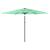 Umbrelă soare de grădină cu stâlp din oțel verde 288x288x225 cm GartenMobel Dekor